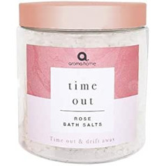 Aroma Home Time Out Rose Bath Salts Relaxing Pampering 730g