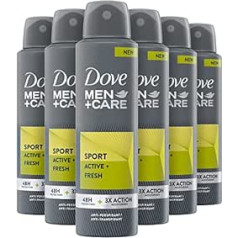 Dove Men+Care Sport Active Дезодорант-спрей с 1/4 увлажняющего крема, дезодорант для мужчин, антиперспирант, без спирта, помогает уменьшить раздражение,