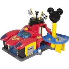 Micky Maus Flinke Flitzer 182493MM2 Disney Junior Micky Roadster Racers garāža