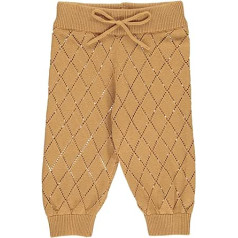 Green Cotton Baby Boys Knit ikdienas bikses musli