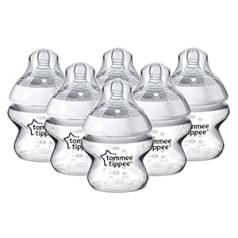 Tommee Tippee Closer to Nature 150 ml/5fl oz Feeding Bottles (Pack of