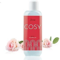 florage Room Fragrance Refill Bottle 500 ml Rose for Reed difuzoram Smaržu kociņi, Aroma uzpilde nūjiņām, Uzpildes iepakojums gaisa atsvaidzinātājam uzpildīšanai, Telpu atsvaidzinātāja uzpilde