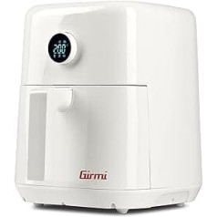 Girmi FG86 Ecofrit Easy Air Fryer 5 Litri 1400W 6 Iepriekš iestatītas programmas Displejs ar Rotācijas pogas taimeri Ietver recepšu grāmatu