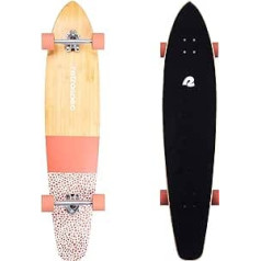 Retrospec Zed Longboard Pintail Bamboo Longboard Skateboard