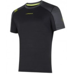 Krekls SUNFIRE T-Shirt M M Black/Lime Punch