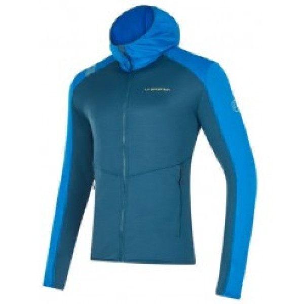 Jaka UPENDO Hoody M L Storm Blue/Electric Blue