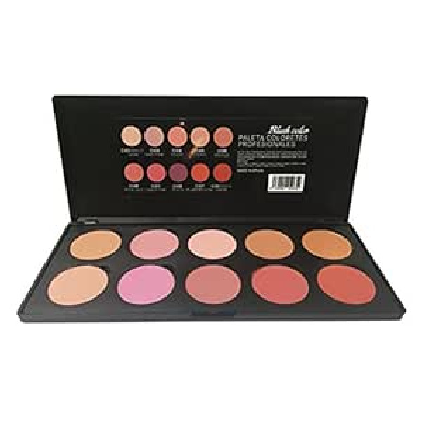 ‎By Doribell Professional Palette Blush Colour Palette 10 Shades Perssonal By DoriBell