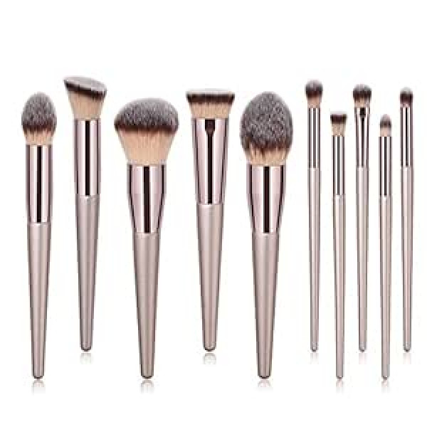 Milopon Professional Makeup Brush Set Foundation Brush Blush Brush Eyeshadow Brush Blush Brush Brush for Liquid Foundation