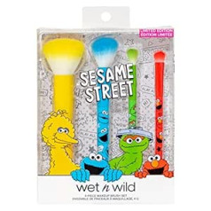 Wet N Wild Набор кистей для макияжа Wet n Wild Sesame Street Collection Набор кистей для макияжа «Улица Сезам»