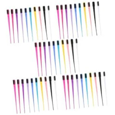 Beaupretty Pack of 50 uzacu birstes Beauty Tool aplauzums uzacu otiņa Double Head Eyerow Brush Uzacu skropstu birste Makeup Mascara Pro Tools Lash Tool skropstu tušas otiņas