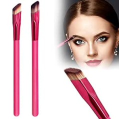 Uooker uzacu birstes, 2 dab. Daudzfunkcionāls perfekts leņķa uzacu grima otu komplekts Uzacu korektors Contour Brush Beauty for Eyeshadow Women Girls