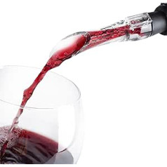 Bar Brat Wine Aerator & Wine Spout Pourer by Strong Acrylic Material - Perfect for Aerating Red, White & Rose - Wine Decanter Accessory Perfect for The Holidays