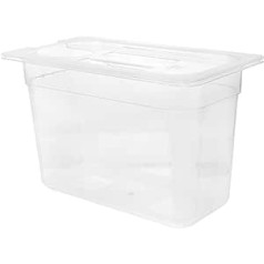 6 L Sous Vide Container with Lid Food Storage Container Case Slow Cooker Box Storage Case for Most Sous Vide Cookers Transparent
