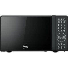 Beko - MGC20130BFB - Microwave with Grill 20 Litres, 1000 W, Digital Timer, Freestanding, 10 Power Levels - Black