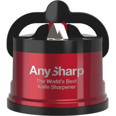 AnySharp Asksproblue Pro Alloy Metal Knife Sharpener, Royal Blue