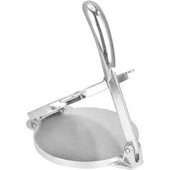 lyrlody Tortilla Press, Easy to Clean Kitchen Utensils, Foldable Dough Pastry Press Tool, Cake Press, Aluminium Alloy for Home Kitchen Household