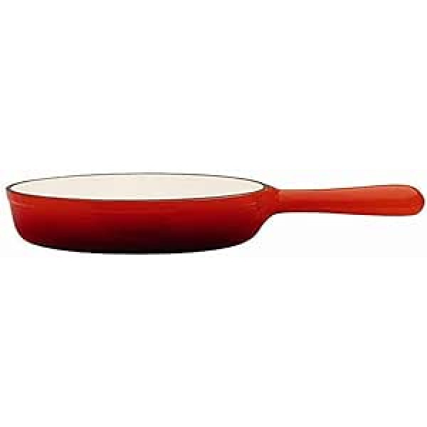 Baumalu 385074 – Gusseisen Käse Fondue-Topf rot Farbe