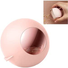 Sticky Lint Roller Ball, Washable Pet Hair Removal Tool, Mini Hair Catcher, Reusable Gel Lint Remover for Pets, Clothes, Sofa, Carpet, Bed (Pink)