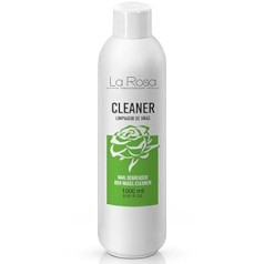 La Rosa Productos Profesionales LaRosa CLEANER gēla nagi 1000 ml nagu smērviela - nagu attaukošanas līdzeklis lakai, želejas, hibrīdiem un otām - nagu tīrīšanas līdzeklis