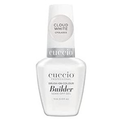 Cuccio Brush on Color Builder Gel с кальцием LED/UV Cloud White 13 мл