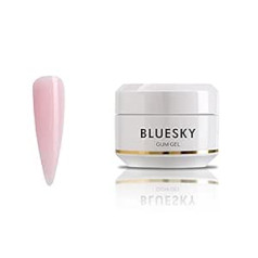 Bluesky Gum Gel 15 g Sakura Pink, Poly Gel Nail Builder UV LED nagu laka Pink, Fast Nail Extension Gel, 30 g