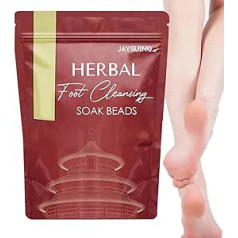 5 Pieces Herbal Foot Cleansing Beads, Botanical Cleansing Foot Soak Beads, Natural Herbal Foot Cleansing Beads, Slimming Foot Bath Relieves Fatigue, Relieves Fatigue and Improves Sleep Aocate