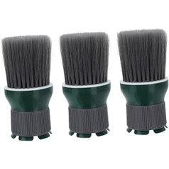 Beavorty Pack of 3 Hair Brush Stylist Broken Hairdresser Duster Neck Duster Bristle Blow Dryer Brush Face Brushes Hair Dryer for Men Men's Brush Facial Accessories Clean Neck Brush Man Silica Gel