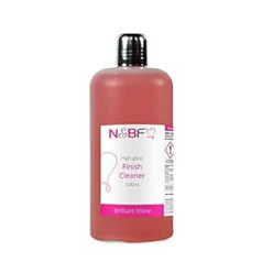 N&Bf Nails Factory N&BF spīdīgs nagu tīrīšanas līdzeklis ar ķiršu aromātu 500 ml nagu Celaner nagu tīrīšanas līdzeklis želejveida nagiem ar augstu spīdumu