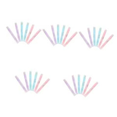 ‎Frcolor FRCOLOR iepakojumā 30 Nail Edge Pen Tool Nail Art Aksesuāri nagu noņemšanas pildspalvas nagu malu tīrīšanai. Koriģējošā pildspalva nagu lakas plastmasas manikīra noņemšanas pildspalvai