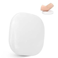 ‎Wenxintek Nail Armrest Cushion for Elbows, Non-Slip Manicure Hand Cushion, Nail Table Armrest, Manicure Hand Cushion for Nail Technicians, Beginners, Armrest, Salon, Home Use (3 Colours) (White)