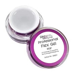 Rm Beautynails Profesionāls Flex Gel Flexible Builder Gel LED UV Gel dzidrs biezas viskozitātes iepakojums pa 1 (1 x 50 ml)