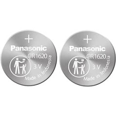 Panasonic 2 x 1620 cr1620 3v litija baterijas