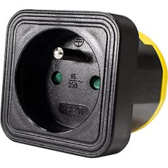 as - Schwabe Universal Tour du World Socket – International Travel Adaptor for Over 100 Countries – Asia, Australia, America, Africa and Europe I 90421