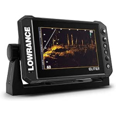 Lowrance Elite FS 7 Fish Finder (without Transducer) with Pre-Installed C-MAP Contour+ Tables