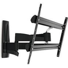 Vogel's WALL 3350 schwenkbare TV Wandhalterung für 40-65 Zoll Fernseher, maks. 45 kg, schwenkbar bis zu 120°, neigbar, Fernsehhalterung, maks. VESA 600x400, Universelle Compatibilität, TV pieturas