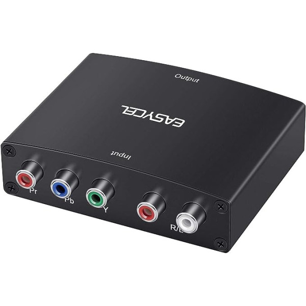 Komponenta uz HDMI pārveidotājs, EASYCEL komponenta uz HDMI pārveidotāja adapteris, YPbPr RGB uz HDMI pārveidotājs, 5RCA RGB YPbPr uz HDMI adapteris