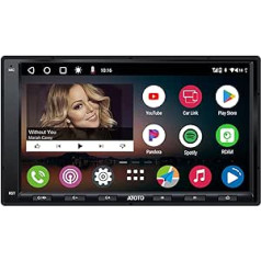 ATOTO A6PF 7 collu Android automašīnas radio dubultā DIN radio, bezvadu CarPlay, bezvadu Android automašīna, DAB radio, spoguļsaite, dubultais Bluetooth, WiFi/BT/USB piesaistes internets, HD LRV, 2G+32G A6G2A 7PF