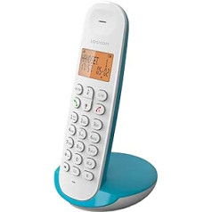 Logicom Iloa 150 bezvadu fiksētais tālrunis bez automātiskā atbildētāja — solo — analogie un DECT tālruņi — tirkīzs