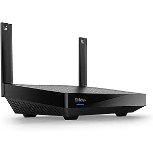 Linksys Hydra Pro 6 Dual-Band Mesh WiFi 6 Router (AX5400) - Works with Velop Mesh WiFi System - WiFi Internet Gaming Router, Child Protection Functions and Guest Network via the Linksys App