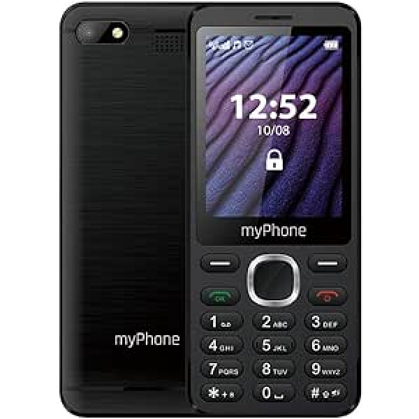 MP myPhone Maestro 2 vecākais mobilais tālrunis bez līguma 28 collu bezvadu tālrunis ar divām SIM kartēm senioriem Vecākais mobilais tālrunis ar Bluetooth kameras pogu Mobilais tālrunis Mobilie tālruņi bez bloķēšanas