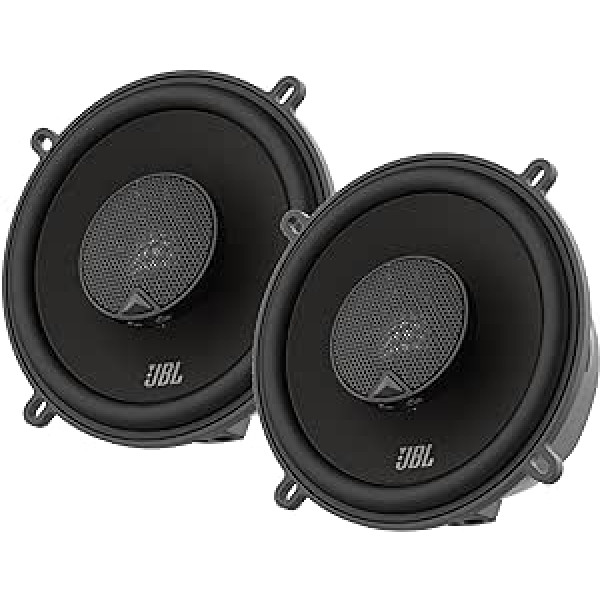 JBL Harman Kardon Stadium 52F koaksiālo stereo auto skaļruņu komplekts - 1 pāris 240 vatu automašīnas HiFi skaļruņu kastes - 5-1/4 collas (133 mm) - melns