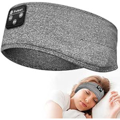 Fulext Sleep austiņas, Bluetooth galvas saite, miega austiņas, sporta galvas saite, ilgs atskaņošanas laiks, miega austiņas ar iebūvētiem skaļruņiem, lieliski piemērotas treniņiem, skriešanai, jogai