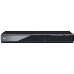 Panasonic DVD-S500EG-K elegantais DVD atskaņotājs (daudzformātu Wiedergabe ar xvid, MP3 un JPEG, USB 2.0 un Scart Anschluss, kā arī HDMI) schwarz