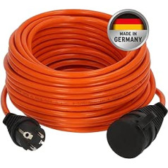 Brennenstuhl Bremaxx pagarinātājs V2 Outdoor 25 m (kabelis signāla krāsā oranžā krāsā, īslaicīgai lietošanai ārpus telpām IP44, var izmantot -35°C, izturīgs pret eļļu un UV) 1161600500