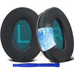 SoloWIT® Cooling Gel rezerves ausu spilventiņi Bose austiņu spilventiņi, rezerves spilventiņi QuietComfort 15 QC15 QC25 QC2 QC35/Ae2 Ae2i Ae2w/SoundTrue & SoundLink Around-Ear