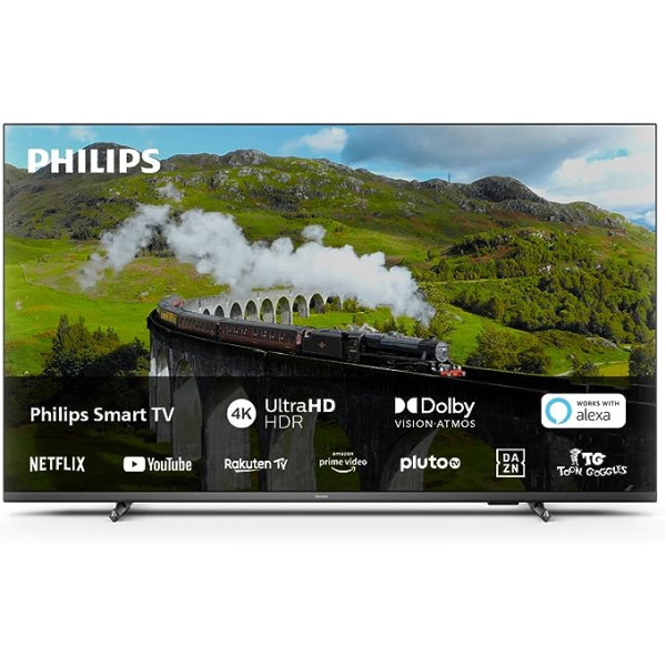 Philips Smart TV | 43PUS7608/12 | 108 cm (43 zolli) 4K UHD LED Fernseher | 60 Hz | HDR | Dolby Vision