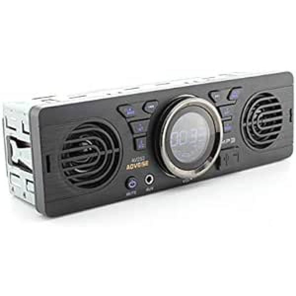 Bluetooth automašīnas stereo Baceyong 12V stereo audio MP3 mūzikas atskaņotāja atbalsts USB AUX SD karte