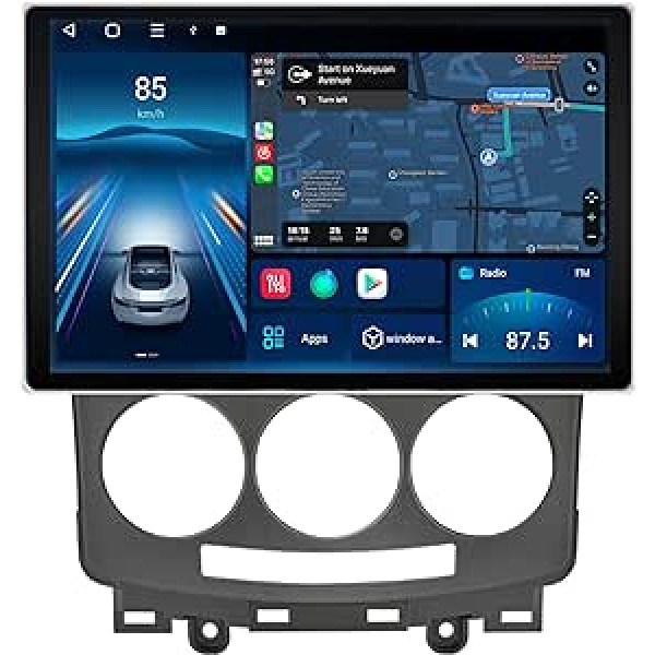 AWESAFE Android Car Radio priekš Mazda 5 2006-2010 13,1 collu ekrāns ar Carplay, Android Car, navigāciju