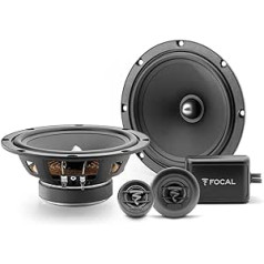 Focal 1 komplekts divvirzienu auditors ASE-165 ASE165 6,5 collas 165 mm 16,5 cm 60 vati vid. 120 vati max ar 2 zemfrekvences skaļruņiem 2 augstfrekvences skaļruņiem 2 crossover 4 omi sp, viens pāris