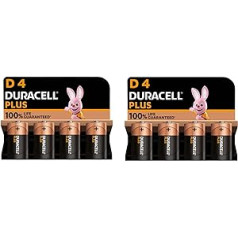 Duracell MN1300B8 akumulators 8 pak